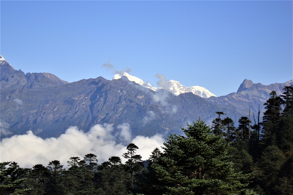 Druk Path Trek -  Mt. Jumolhari  view